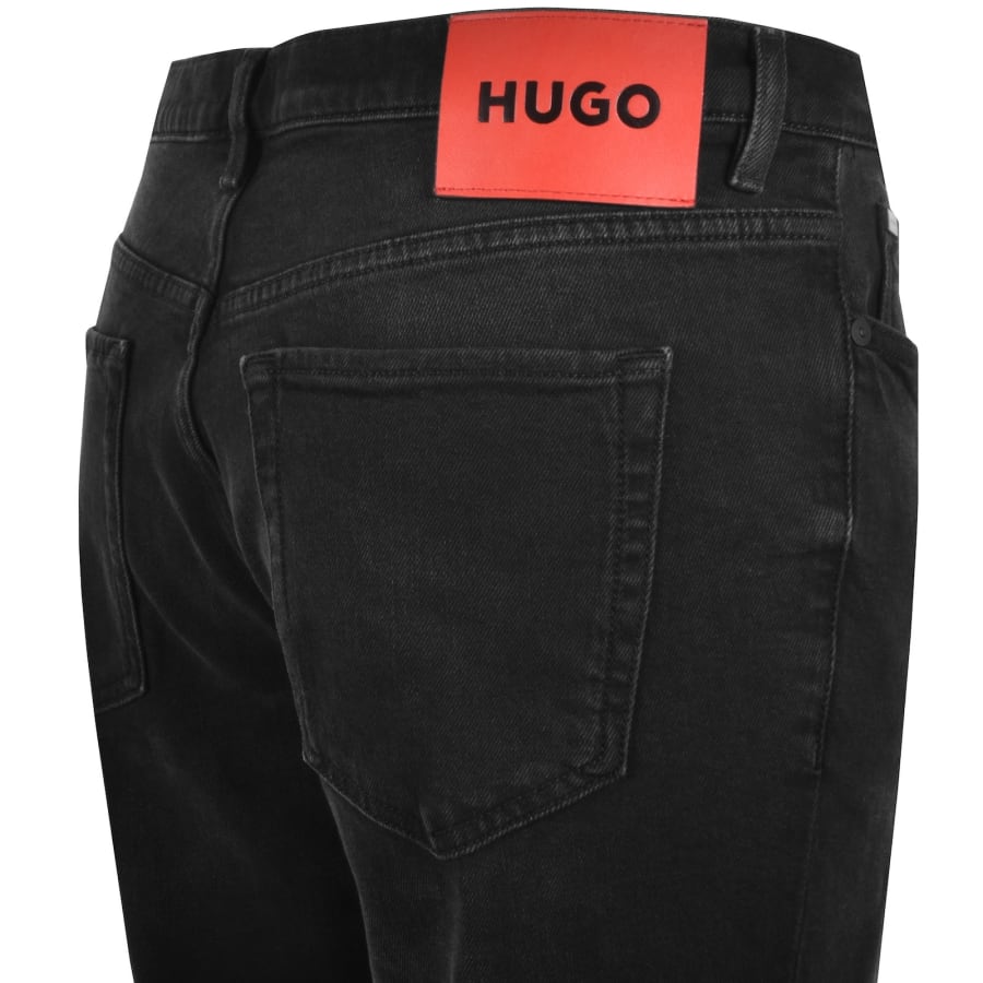HUGO Herren Jeans - Dunkelblau, Tapered-Fit Mit Stretch, Smart & Bequem